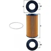 MAHLE ORIGINAL Oliefilter OX 434D