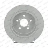 FERODO Remschijf DDF1903C achter, compleet, 2 stuk