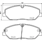 Brembo Remblokkenset, schijfrem P 30 090