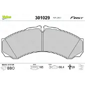Valeo 301029 Remblokken