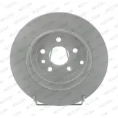 FERODO Remschijf DDF1578C achter, compleet, 2 stuk