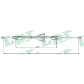 LPR C0754B Handremkabel