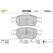Valeo 301059 Remblokken