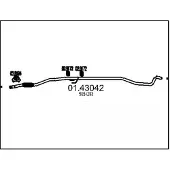 MTS 01.43042 Voorpijp