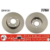 TRW DF4131 Remschijf