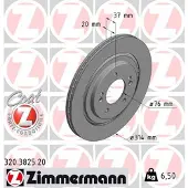 ZIMMERMANN 320.3825.20 Remschijf