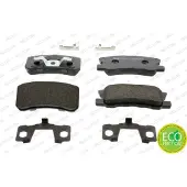 FERODO Remblokken set FDB1992 Ferodo voor o.a. CHRYSLER, CITROEN, DODGE, JEEP, LANCIA, PEUGEOT