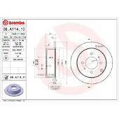 Brembo 08.A114.11 Remschijf