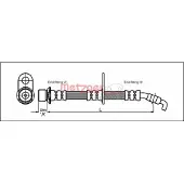 METZGER 4111423 Remslang
