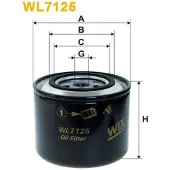 WIX FILTERS Oliefilter WL7125