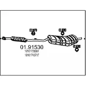 MTS 01.91530 Einddemper