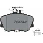 Textar 2143905 Remblokken