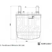 Blue Print Brandstoffilter ADBP230057