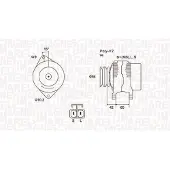 MAGNETI MARELLI 063731530010 Dynamo / Alternator