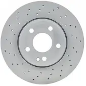 Bosch Remschijf 0 986 479 A02 voorkant, geventileerd, sterk gecarboniseerd, 1 Stuk