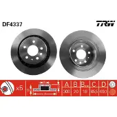 TRW DF4337 Remschijf