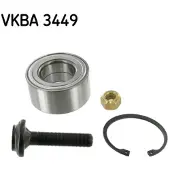 Skf Wiellagerset VKBA 3449 SKF voor o.a. FORD, SEAT, VOLKSWAGEN