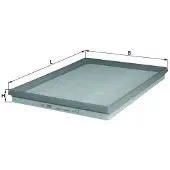 MAHLE ORIGINAL LX 390 Luchtfilter