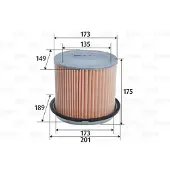 Valeo 585764 Luchtfilter