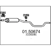MTS Middendemper 01.50674