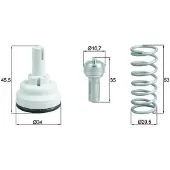 MAHLE ORIGINAL Thermostaat, koelvloeistof TX 182 87D