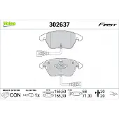 Valeo 302637 Remblokken