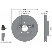 Textar 92109403 Remschijf