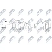 NTY NPW-PS-019 Aandrijfas