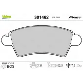 Valeo 301462 Remblokken