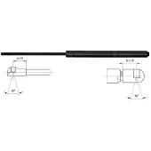 METZGER 2110131 Gasveer achterklep