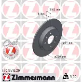 ZIMMERMANN 470.5416.20 Remschijf