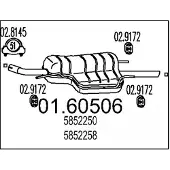 MTS Einddemper 01.60506