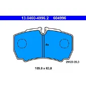 Ate Remblokken set 13.0460-4996.2 ATE voor o.a. IVECO