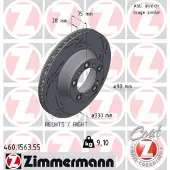 ZIMMERMANN 460.1563.55 Remschijf