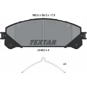 Textar Remblokset 2445201, voor