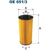 FILTRON OE 651/3 Oliefilter