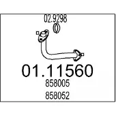 MTS 01.11560 Voorpijp
