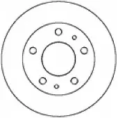 MAPCO 25037 Remschijf