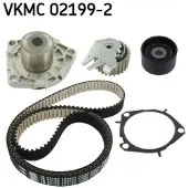 Skf Waterpomp + distributieriemset VKMC 02199-2 SKF voor o.a. ALFA ROMEO, FIAT, JEEP, LANCIA, OPEL, SUZUKI