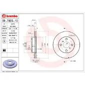 Brembo Remschijf 09.7825.10