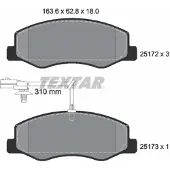 Textar Remblokset 2517201, achter
