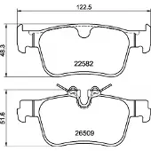 Brembo Remblokset, schijfrem P 86 035