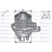 DOLZ C121 Waterpomp