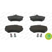 FERODO Remblokken set FDB1289 Ferodo voor o.a. AUDI, SEAT, VOLKSWAGEN