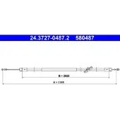 Ate Kabel, parkeerrem 24.3727-0487.2