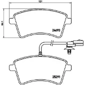 Brembo Remblokkenset, schijfrem P 68 058E