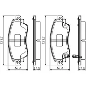 Bosch 0 986 495 132 Remblokken