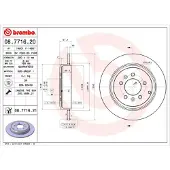 Brembo 08.7716.21 Remschijf