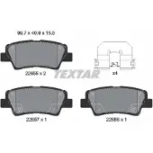 Textar Remblokset 2265501, achter
