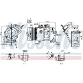 Nissens Compressor airconditioning 890772